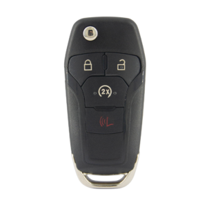Ford F-Series Flip Remote Key – 164-R8337 – N5F-A08TBLP – 4 Button