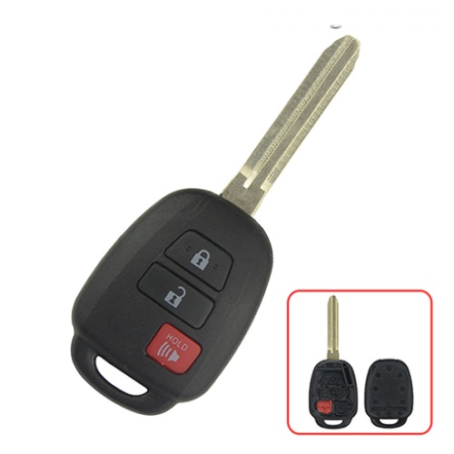 Toyota Remote Head Key Shell 3B 1 Toyota Remote Head Key Shell 3B