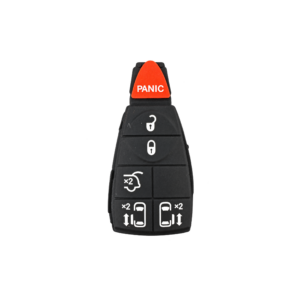 Chrysler Town & Country / Dodge Grand Caravan / Volkswagen Routan 6-Button Fobik Rubber Button Pad - Hatch / Sliding Doors - New Aftermarket