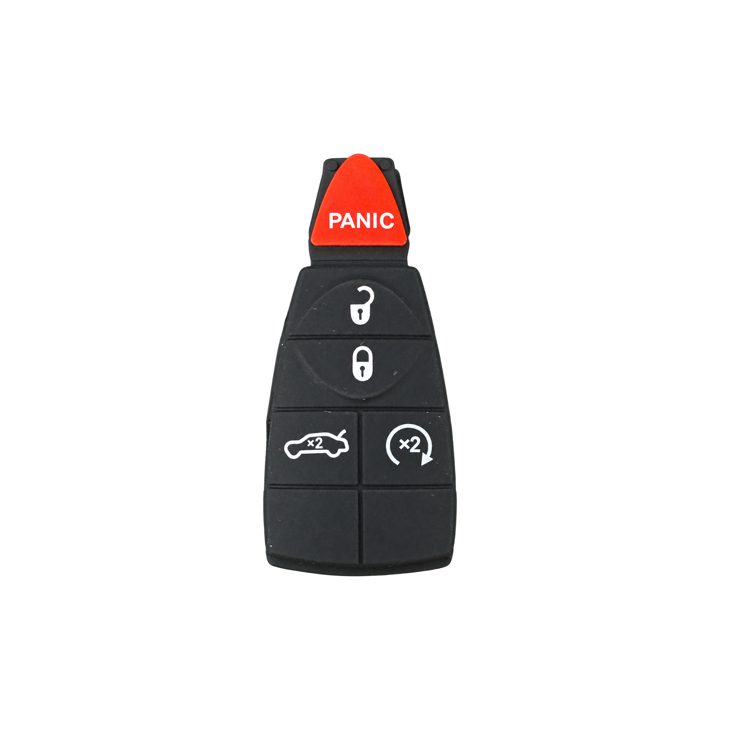 Chrysler 300 5-Button Fobik Rubber Button Pad - Trunk / Remote Start - New Aftermarket 1 Chrysler 300 5-Button Fobik Rubber Button Pad - Trunk / Remote Start - New Aftermarket