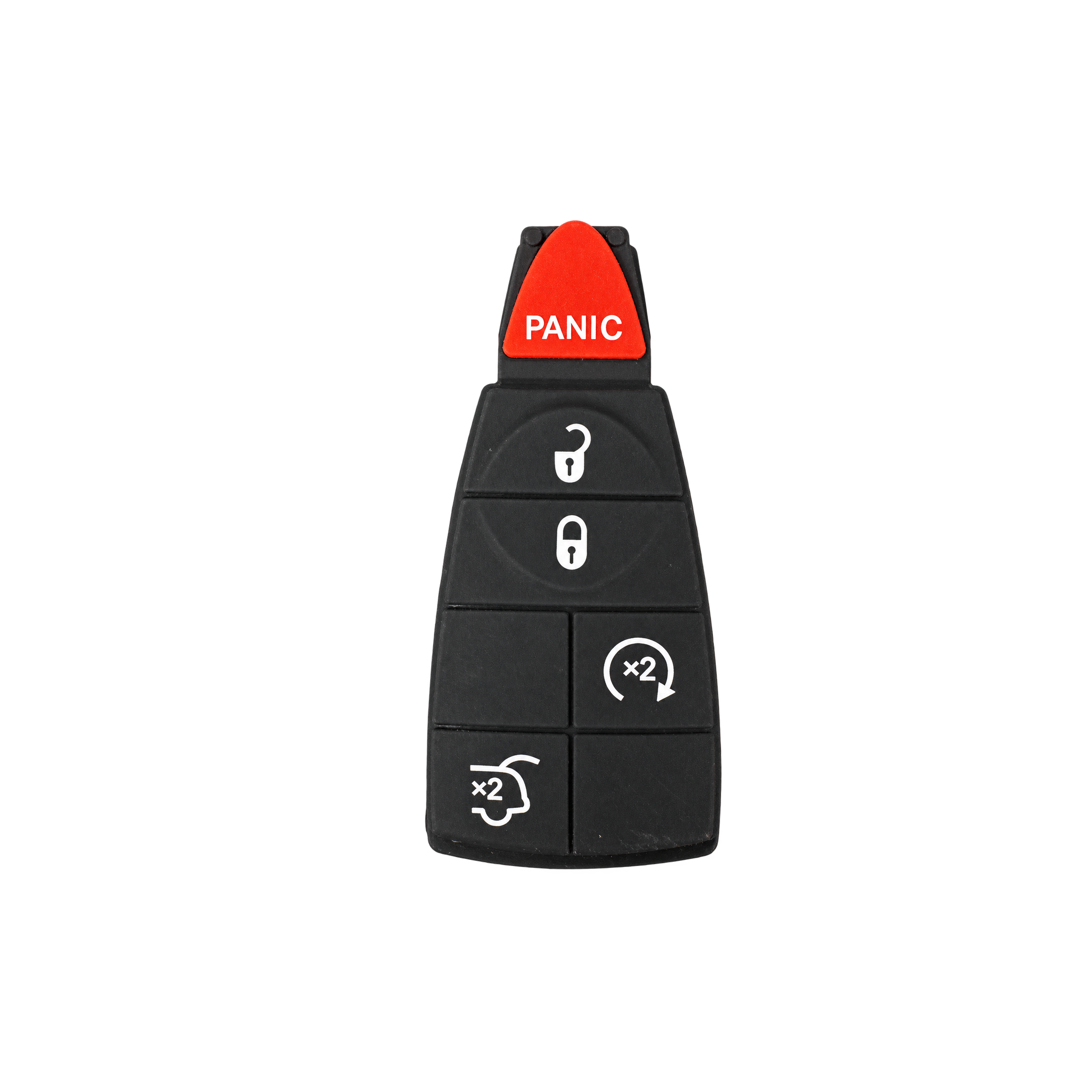 Jeep Grand Cherokee / Commander 5-Button Fobik Rubber Button Pad - Hatch / Remote Start - New Aftermarket 1 Jeep Grand Cherokee / Commander 5-Button Fobik Rubber Button Pad - Hatch / Remote Start - New Aftermarket