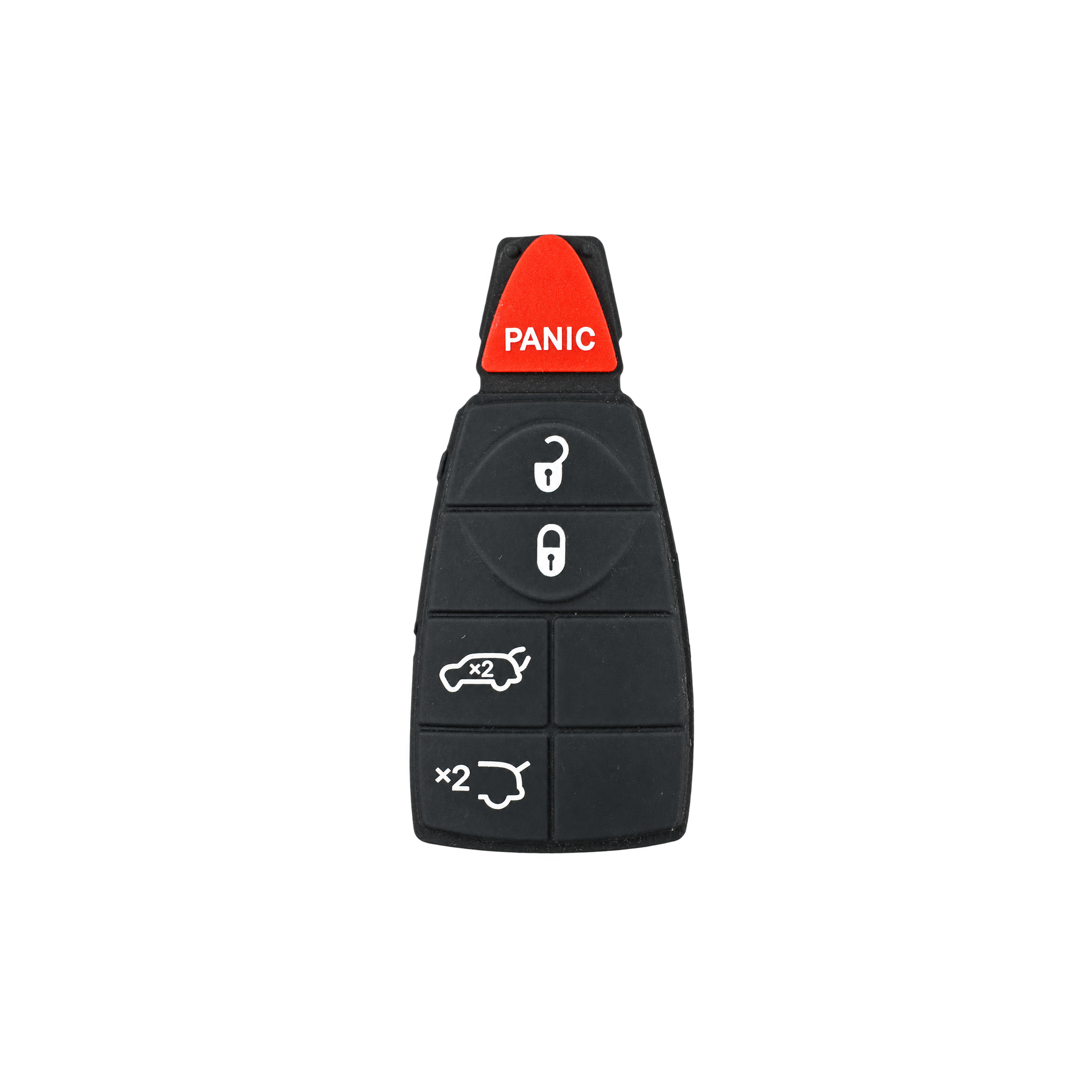Jeep Grand Cherokee / Commander 5-Button Fobik Rubber Button Pad - Hatch / Rear Glass - New Aftermarket 1 Jeep Grand Cherokee / Commander 5-Button Fobik Rubber Button Pad - Hatch / Rear Glass - New Aftermarket